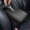 AOMSAZTO Console for 2016-2023 Toyota Tacoma Amrest Cover Black with