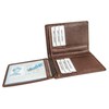 High Quality ID Card Case Wallet Real Leather Portrait Format
