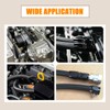 Universal 6AN Hose End Fitting Straight Swivel for CPE Braided