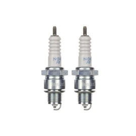 Spark Plug Set BPR5HS 2 Pieces - Fits 50cc 2-Stroke Scooter, Peugeot Vogue/Speedfight 3, Honda PX/PXR, Bajaj Chetak