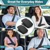 Car Seat Belt Adjuster for Shoulder Positioning – Locking Clamp