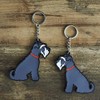 Sweet William Schnauzer Keyring