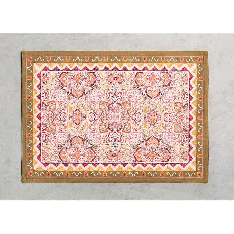Maison d' Hermine Damask 100% Cotton Set of 4 Placemats