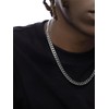 Oaldilee Mens Cuban Chain 7mm, Hip Hop Style Chains, Stainless