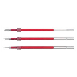 三菱鉛筆 Oil-Based Ballpoint Pen Ink Pen Refill SXR – 7 Red 15 [Set of 3]