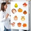 240Pcs Fall Sticky Notes Thanksgiving Sticky Notes, Turkey Pumpkin Squirrel