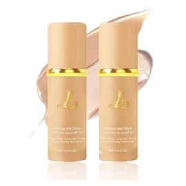 BASE DE MAQUILLAJE VERSÁTIL 4 EN 1: Base de maquillaje líquida con protector solar FPS 50, corrector y humectante. Ajusta automáticamente al tono de t