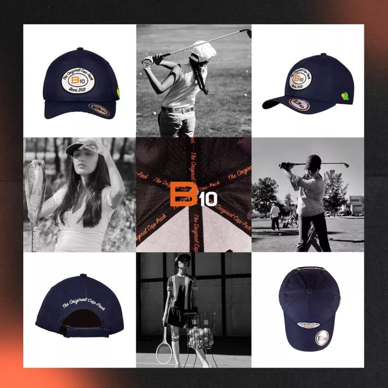 B10 Gorras Unisex B10 Gorras Deportivas Con Bolsillo Secreto