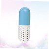KOMBIUDA 2pcs Capsule Shaped Deodorizer for Shoes Moisture Absorbing Agent