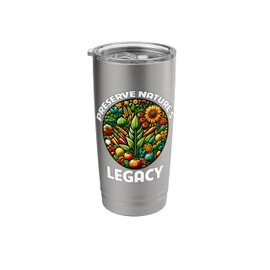 Preserve Nature's Legacy Biodiversity Conservation Advocates Stainless Steel Insulated Tumbler