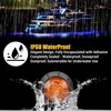 ALFU 20pcs 3/4" Round LED Trailer Side Marker Clearance Lights