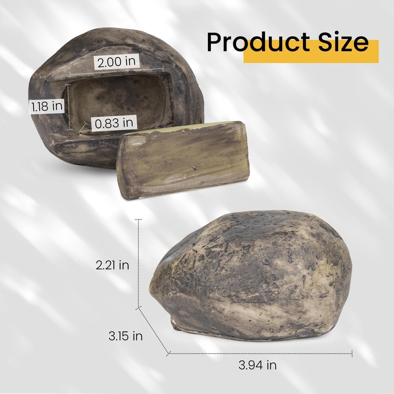 Industrial Tools Hide-a-Key Fake Rock - Weather-Proof Hideaway Spare Key