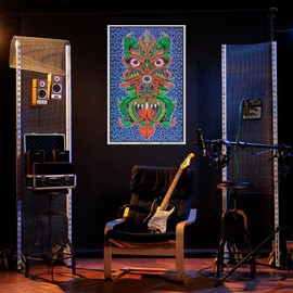 Scorpio Posters Angel of Death - by Chris Dyer - Blacklight Poster - 23" x 35"