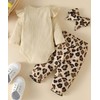 Newborn Infant Baby Girl Clothes Fall Winter Long Sleeve Onesie