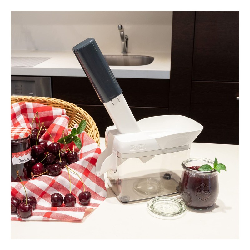 Westmark 403522E6 Cherry Stoner with Chute, Core Cassette and Recipe