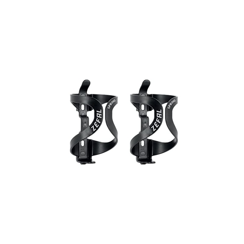 ZEFAL Pack Spring Black - Double Pack Bottle Cage for