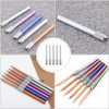 Generic [Set of 6] Pencil Extension Holder Pencil Auxiliary Axle