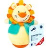 Small Foot 11426 Roly-Poly Lion, a Fun Stand-up Plush Animal