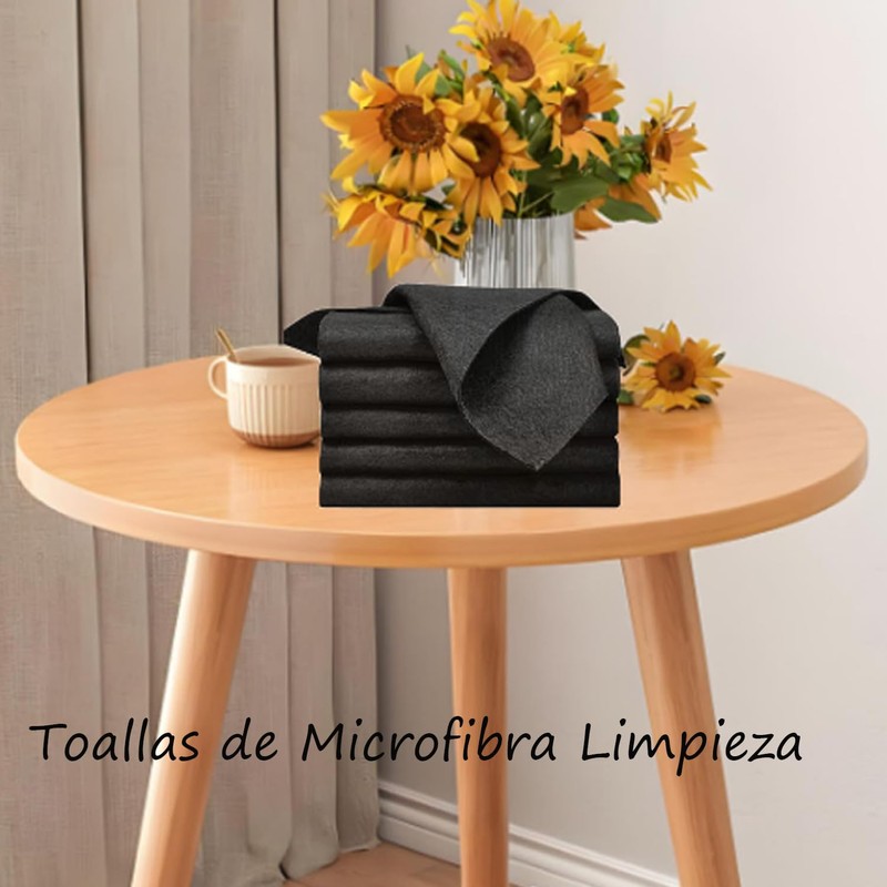 XINYUICEAN Paños de Limpieza de Microfibra, 5 Piezas Paño de