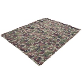 Aurorasports Waterproof Camping Tarp - Heavy Duty Multifunctional Outdoor Mat for Camping, Hiking, Picnic, Tent Pad, Backdrop with Carrying Case & 4 Spike (Camouflage, 2 * 2m)