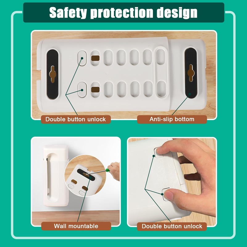 Babylush Power Strip Cover Box(1 Pack) 丨Outlet Covers Baby Proofing丨Outlet