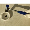KAIHAOWIN 1.0 inch (25 mm) Rubber Hammer, Plastic Hammer, Combination