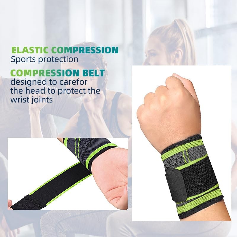 Wrist Strap Compression Wrist Strap Fitness Weightlifting Sprain Tendonitis Carpal