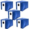 5 pack Replacement Dust Bags Compatible With bObsweep UltraVision Self-emptying