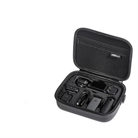 Osmo Pocket 3 Carrying Case, Portable PU Leather Shoulder Bag Travel Case for DJI Osmo Pocket 3 Creator Combo Accessories