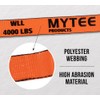 Mytee Products 4 Pack 2" x30' Orange Ratchet Strap with