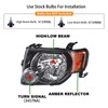 Pair Headlights Assembly DOT Approved For 2008-2012 Ford Escape Limited/XLS/XLT