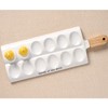 Mud Pie Egg and Oyster Serving Trays (Egg Tray)