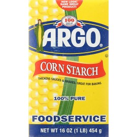 Argo, Cornstarch, 1 Pound(LB), 2 Pack