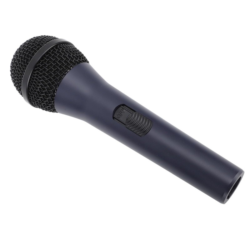 Handheld Wired Microphone, Dynamic Vocal Mic with Metal Mesh Balanced