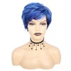 Peluca Corta Estilo Pixie Fchw, Pelucas Sintéticas Para Mujer, Pelucas