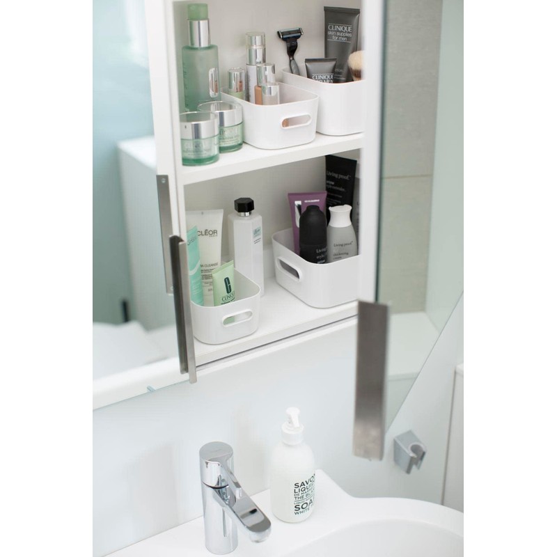 SmartStore Small White Compact Storage Box