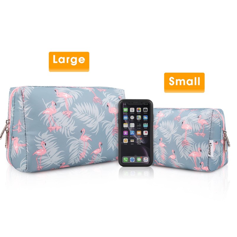 Large Makeup Bag Zipper Pouch Travel Cosmetic Organizer for Women