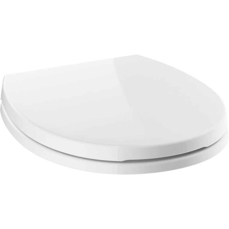 DELTA FAUCET 800903-WH Morgan Round Front Standard Close Toilet Seat