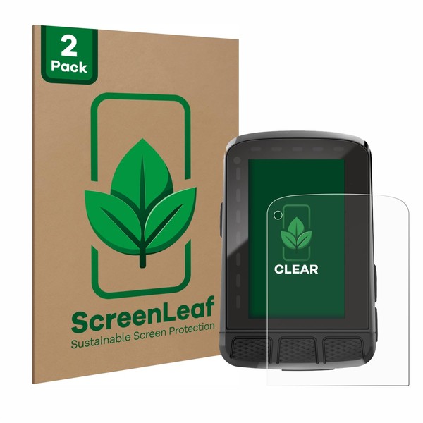 ScreenLeaf (2 x Protective Film for Wahoo Elemnt Roam 2