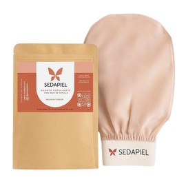 SEDAPIEL Guante Exfoliante: Spa en casa con fibras naturales premium para una piel radiante