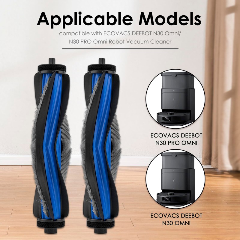 CHAIN PEAK (2 Pack) N30 Omni Roller Brushes Compatible with
