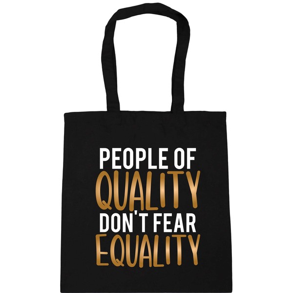 Hippowarehouse People of Quality don't fear Equality - Feminist Tote