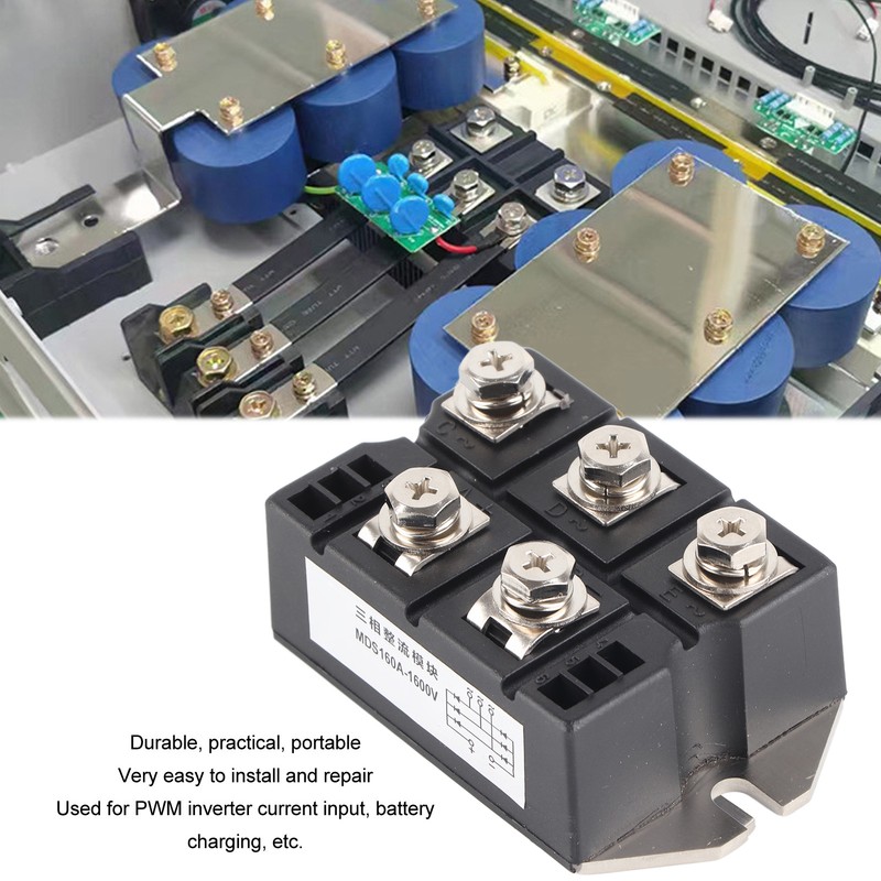 Diode Rectifier Power Module 3 Phase Bridge Rectifier 5 Terminals