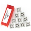 14mm Square Carbide Inserts Cutters Knives Blades 14×14×2.0mm-30°for Woodworking Spiral/Helical