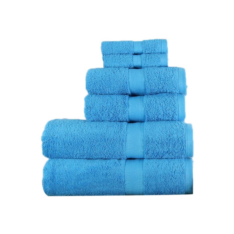 aztex Egyptian Range, 100% Cotton Towels - Hand Towel, Turquoise