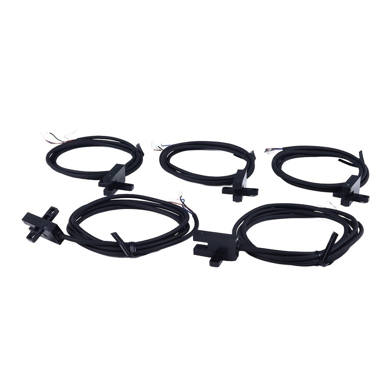 5Pcs Photoelectric Switch Sensor U Shaped Slot Photoelectric Switch Accessory