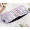 Moterm Personal-Wide Luxe Rings Planner - Genuine Leather Binder Organizer