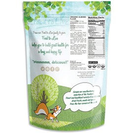Organic Almond Flour, 4 Pounds â Extra Fine Blanched Prime Meal, Non-GMO, Low Carb, Culinary Grade, Kosher, Keto, Paleo and Vegan Super Powder, Bulk