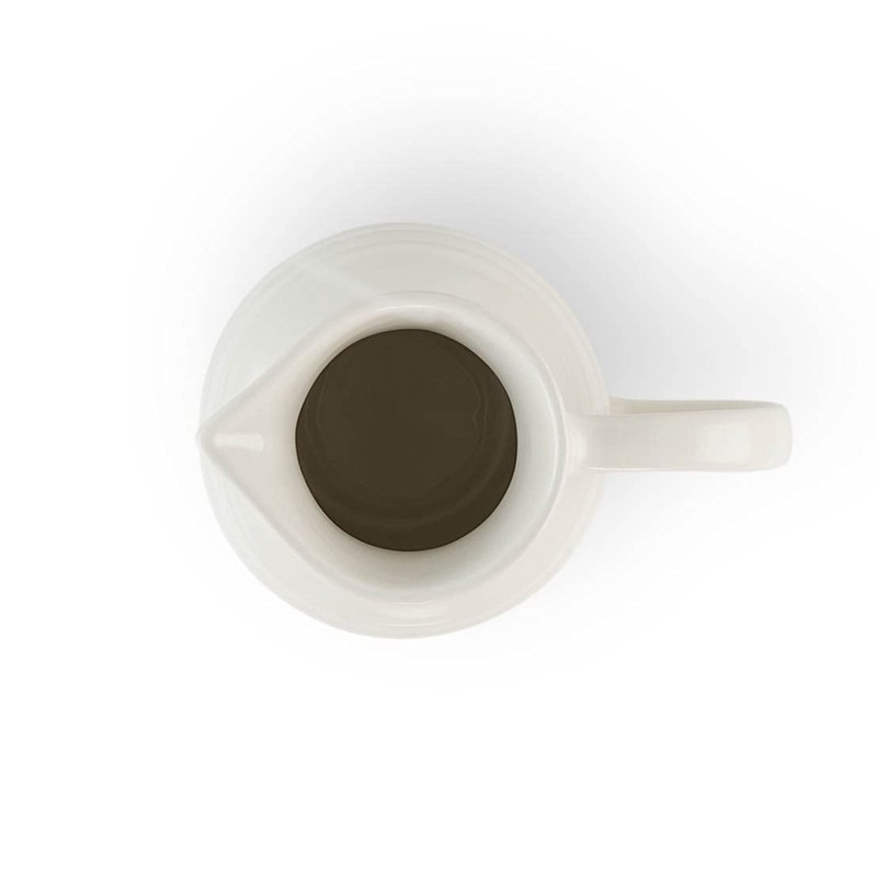 Le Creuset Stoneware Breakfast Jug, 600 ml, 550 g, Meringue,70903067160002