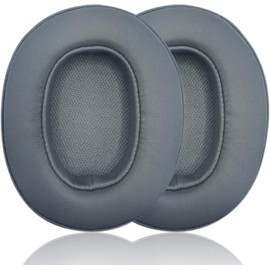 Akkiv replacement ear pad compatible with Skullcandy Hesh3 Hesh ANC Crusher360 Crusher Wireless Hesh Evo Venue ANC Crusher Evo Crusher ANC headset Protein leather and memory foam making (titanium)